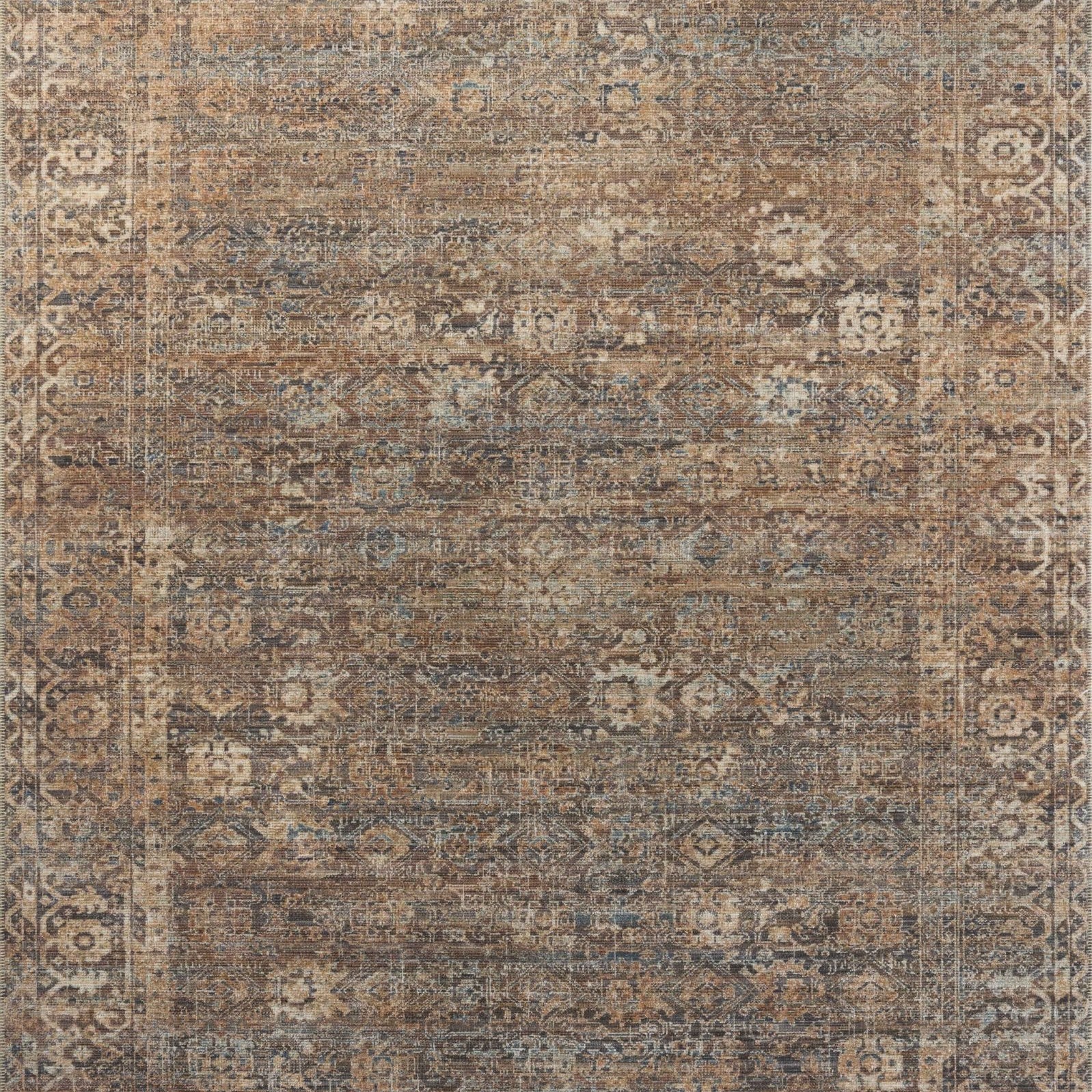 Loloi Heritage Mocha / Denim Rug