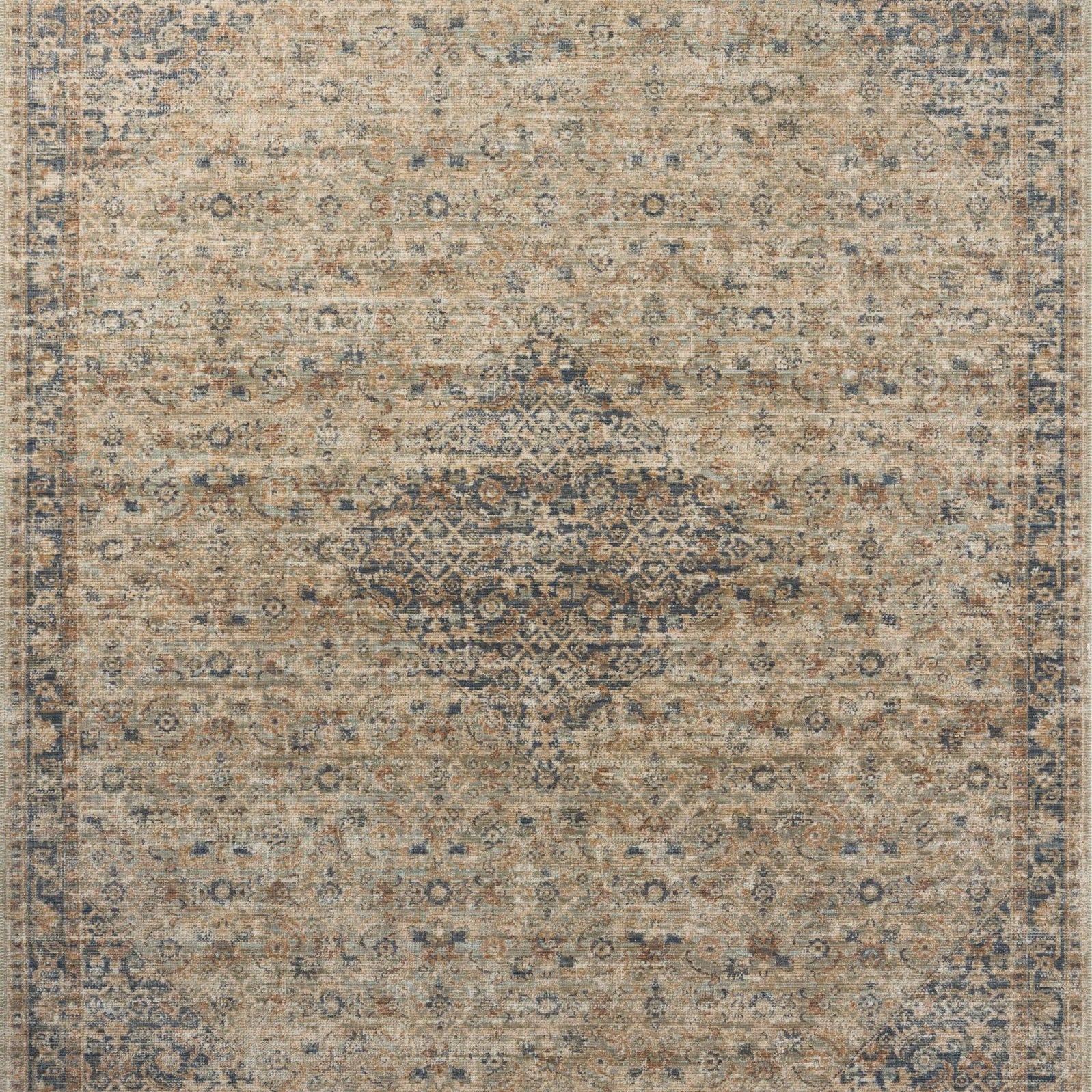 Loloi Heritage Sage / Navy Rug