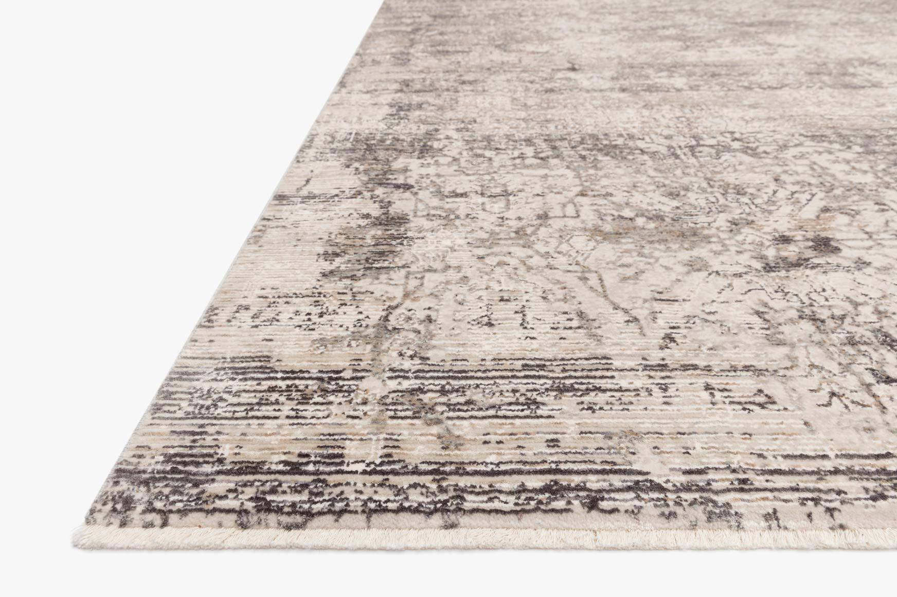 Loloi Homage Graphite / Beige Rug White Cliff Studio Area Rugs