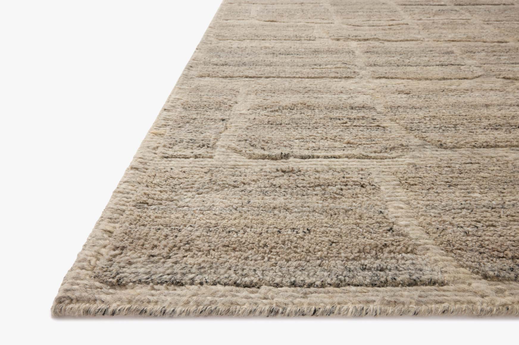 Loloi Hughes Dove Rug White Cliff Studio Area Rugs