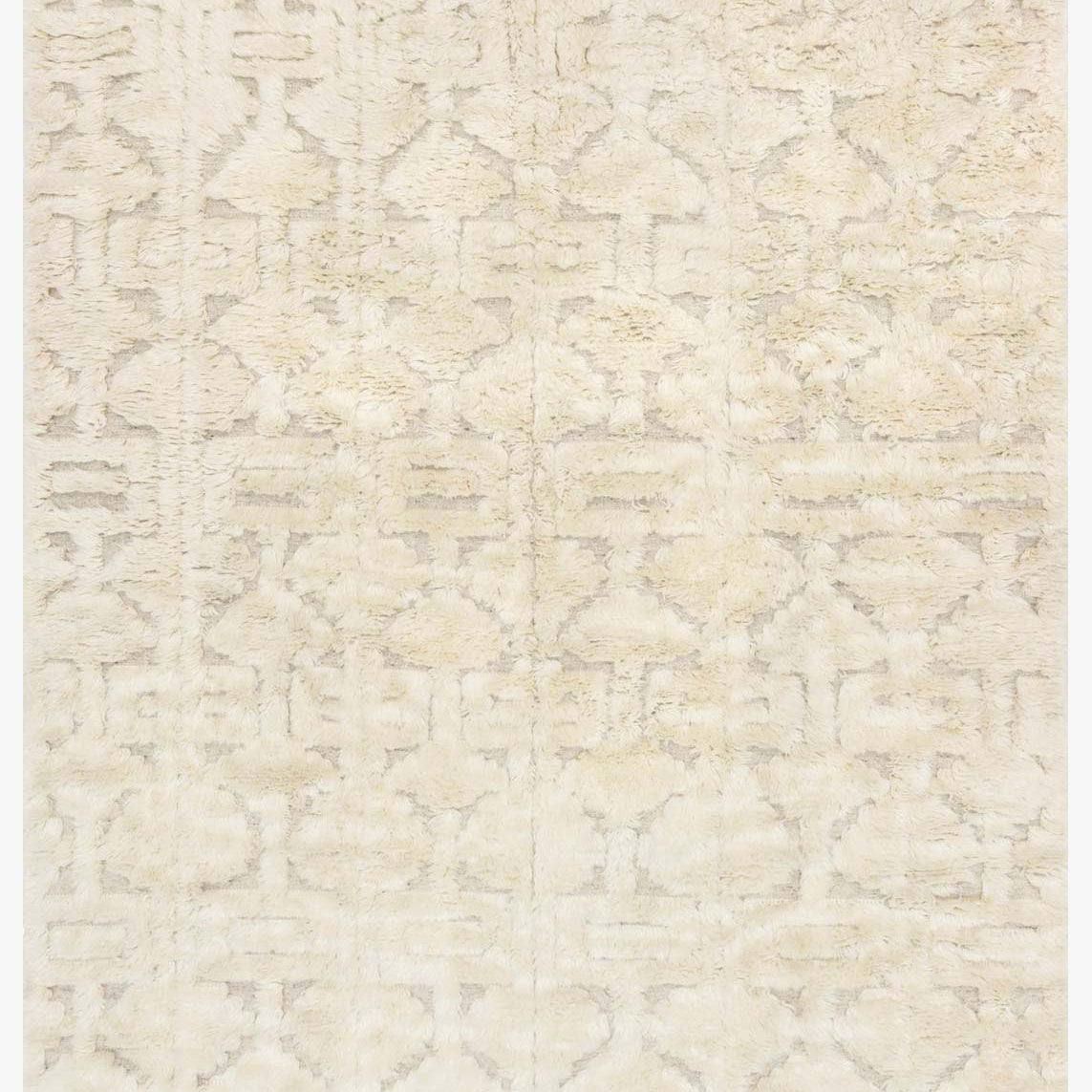 Loloi Hygge Oatmeal / Ivory Rug White Cliff Studio Area Rugs