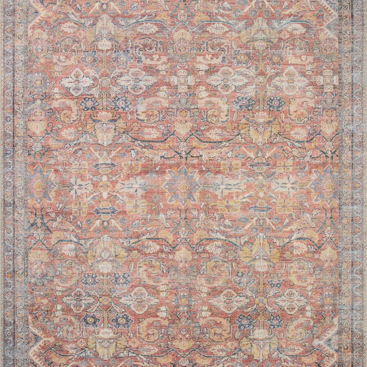 Loloi II Adrian Rust / Denim Rug