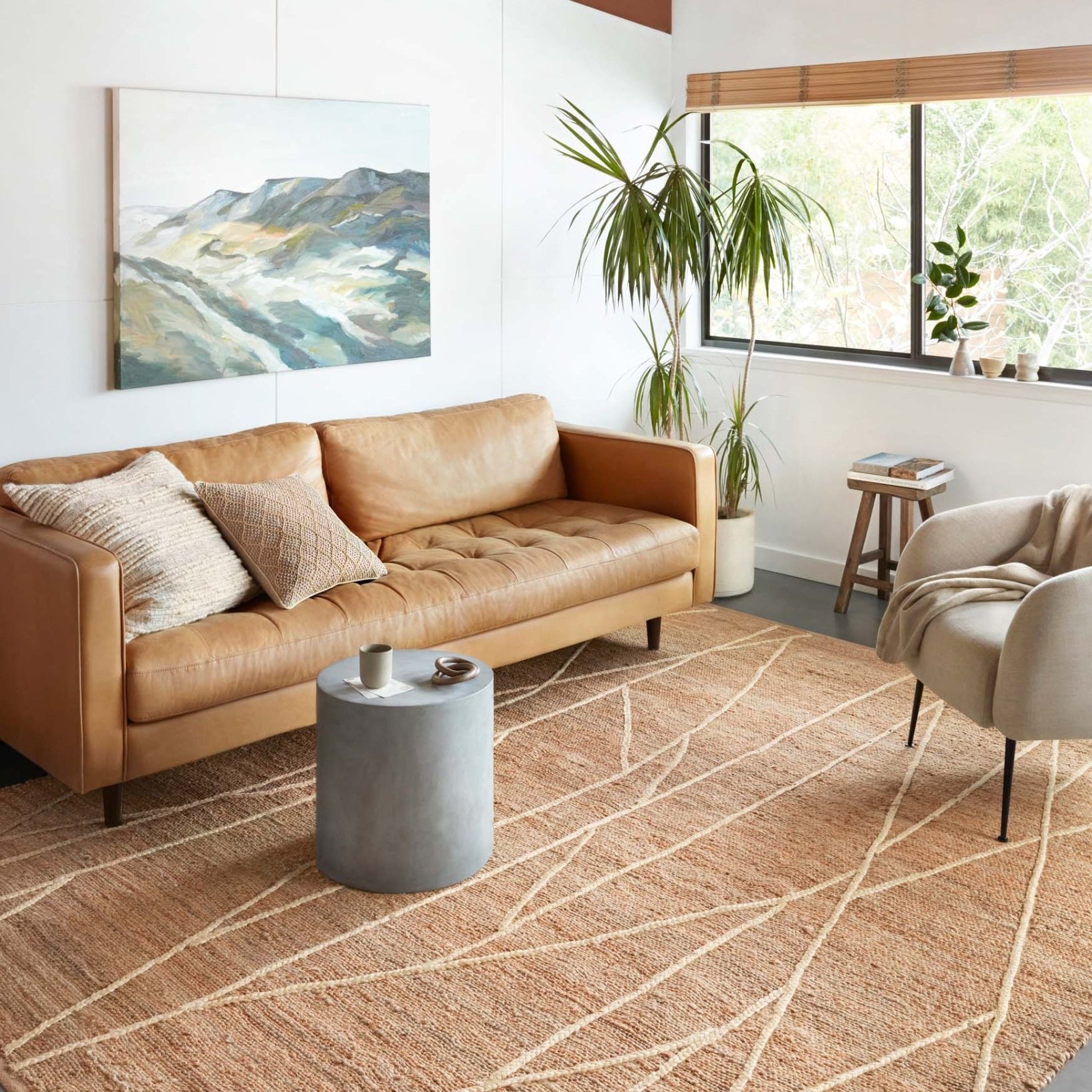Loloi II Bodhi Natural / Ivory Rug White Cliff Studio Area Rugs
