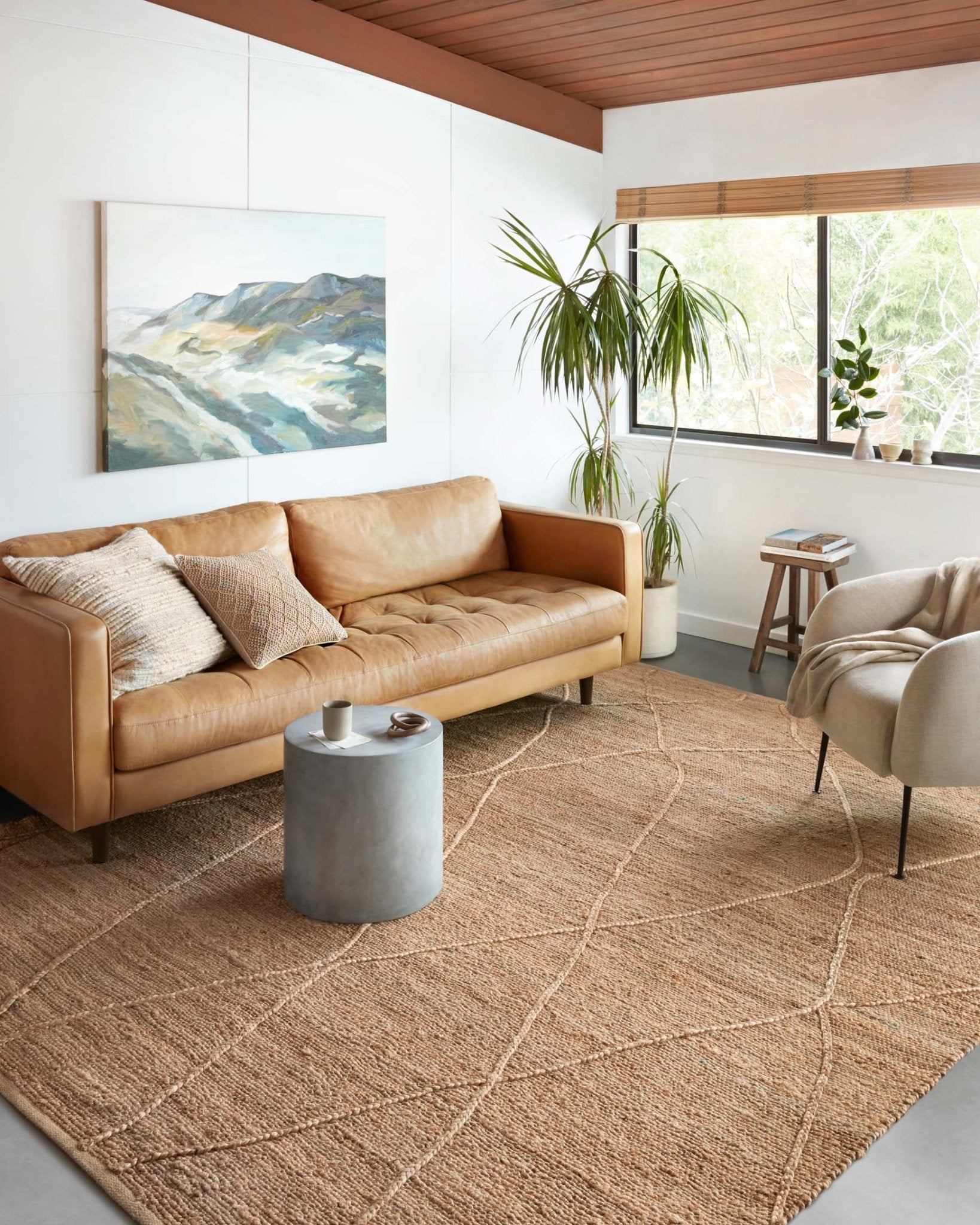Loloi II Bodhi Natural Rug White Cliff Studio Area Rugs