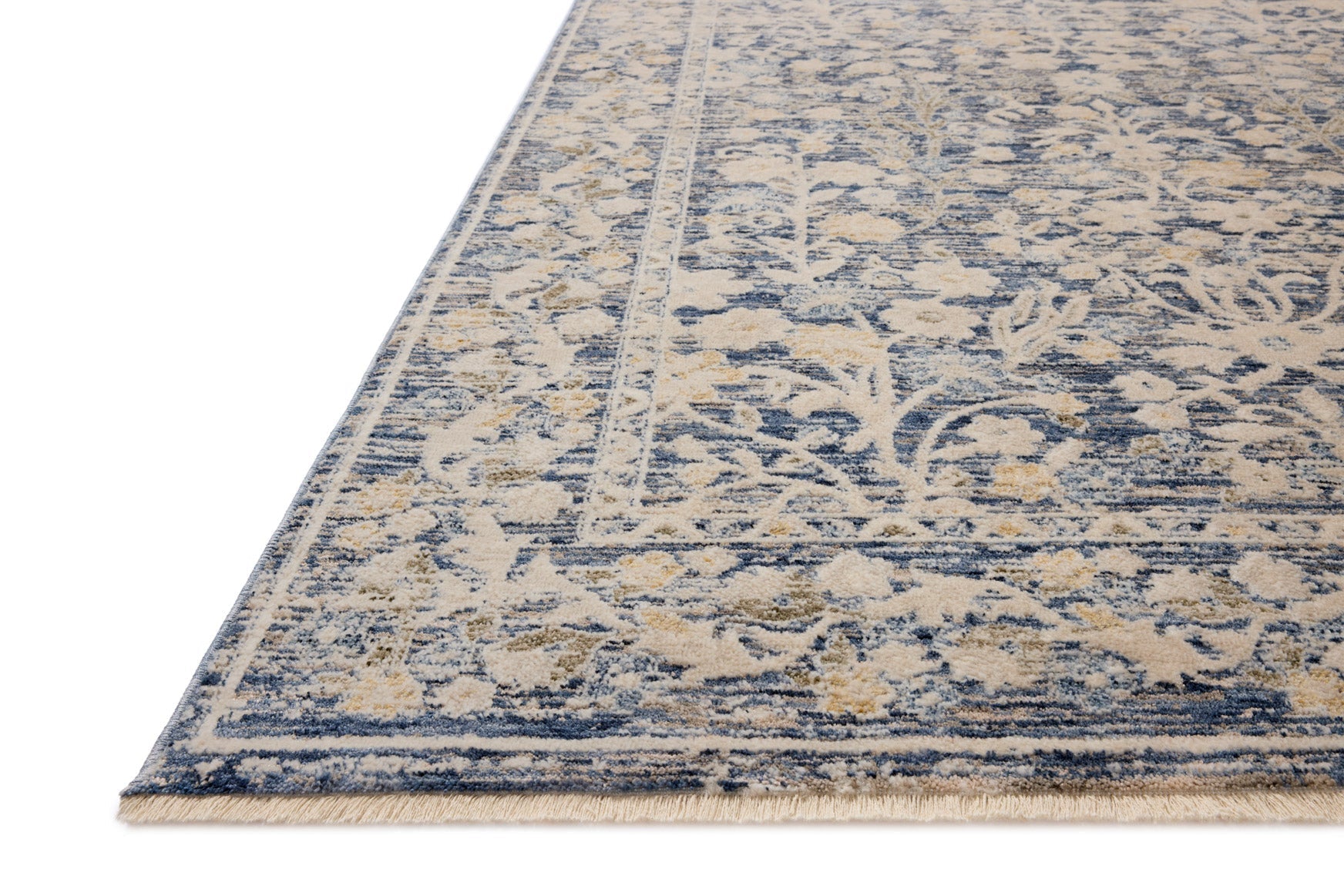 Loloi II Clarisse Blue / Beige Rug White Cliff Studio Area Rugs