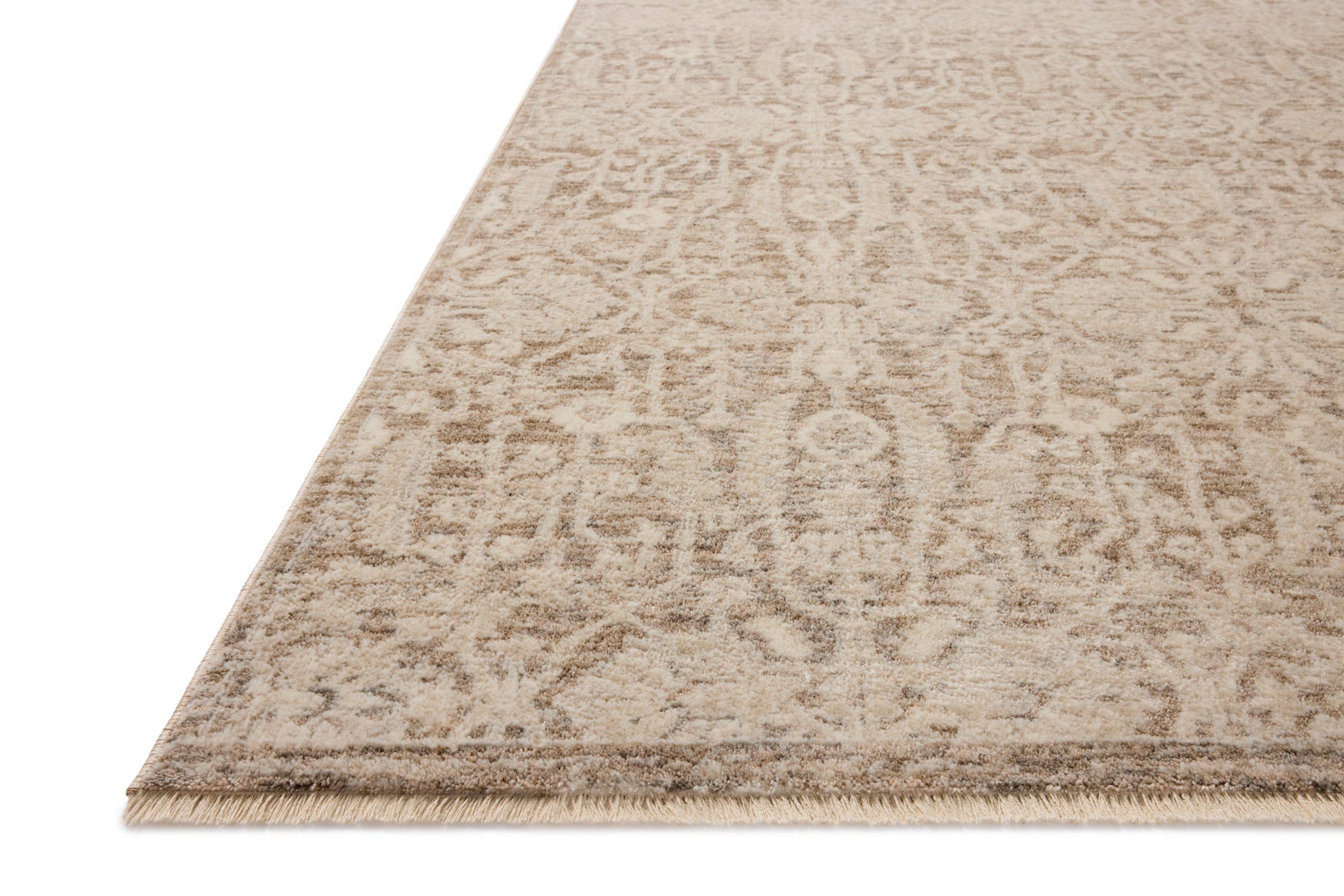 Loloi II Clarisse Fog / Bone Rug White Cliff Studio Area Rugs