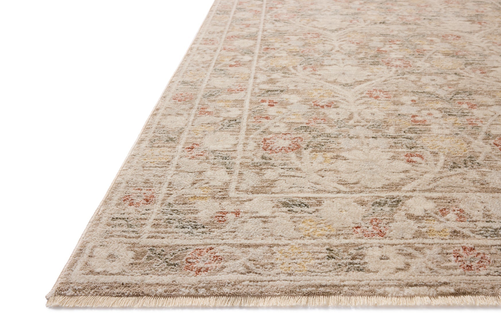 Loloi II Clarisse Grey / Multi Rug White Cliff Studio Area Rugs