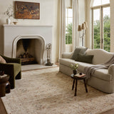 Loloi II Clarisse Natural / Multi Rug White Cliff Studio Area Rugs