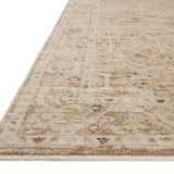 Loloi II Clarisse Natural / Multi Rug White Cliff Studio Area Rugs