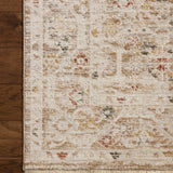Loloi II Clarisse Natural / Multi Rug White Cliff Studio Area Rugs