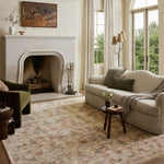 Loloi II Clarisse Sand / Multi Rug White Cliff Studio Area Rugs