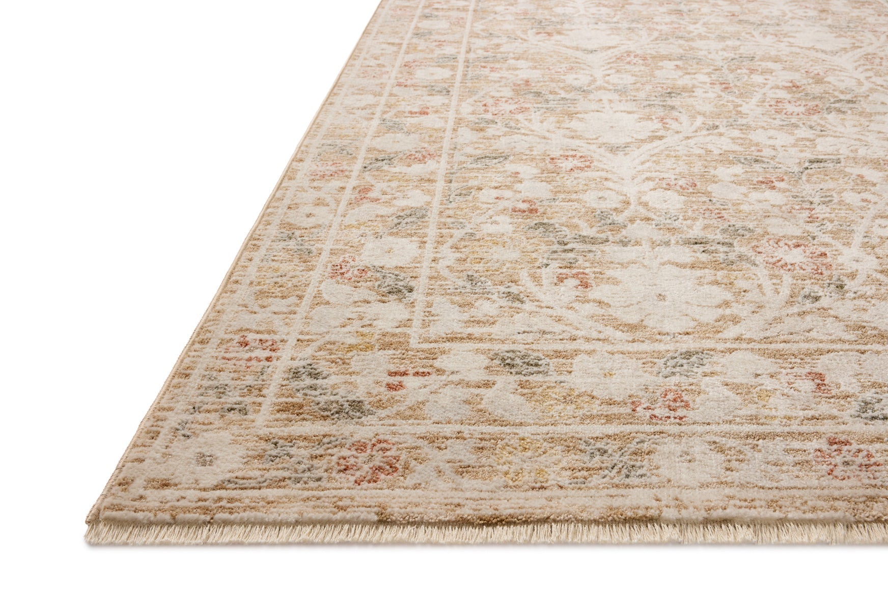 Loloi II Clarisse Sand / Multi Rug White Cliff Studio Area Rugs