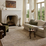 Loloi II Clarisse Smoke / Natural Rug White Cliff Studio Area Rugs