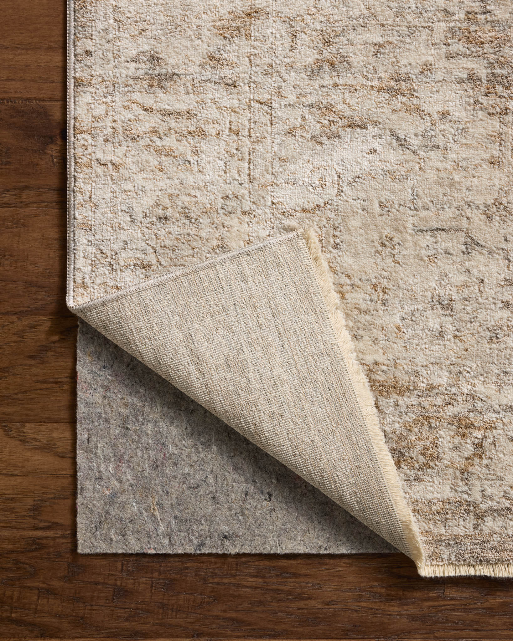 Loloi II Clarisse Smoke / Natural Rug White Cliff Studio Area Rugs