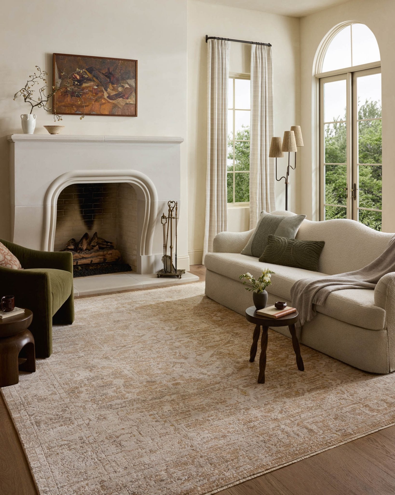 Loloi II Clarisse Taupe / Dove Rug White Cliff Studio Area Rugs