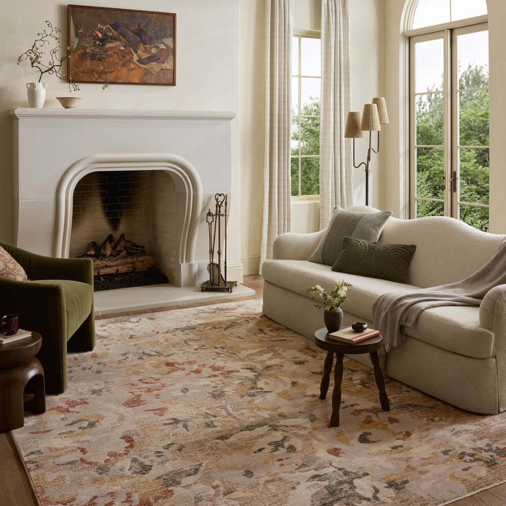 Loloi II Eileen Mist / Sunset Rug White Cliff Studio Area Rugs