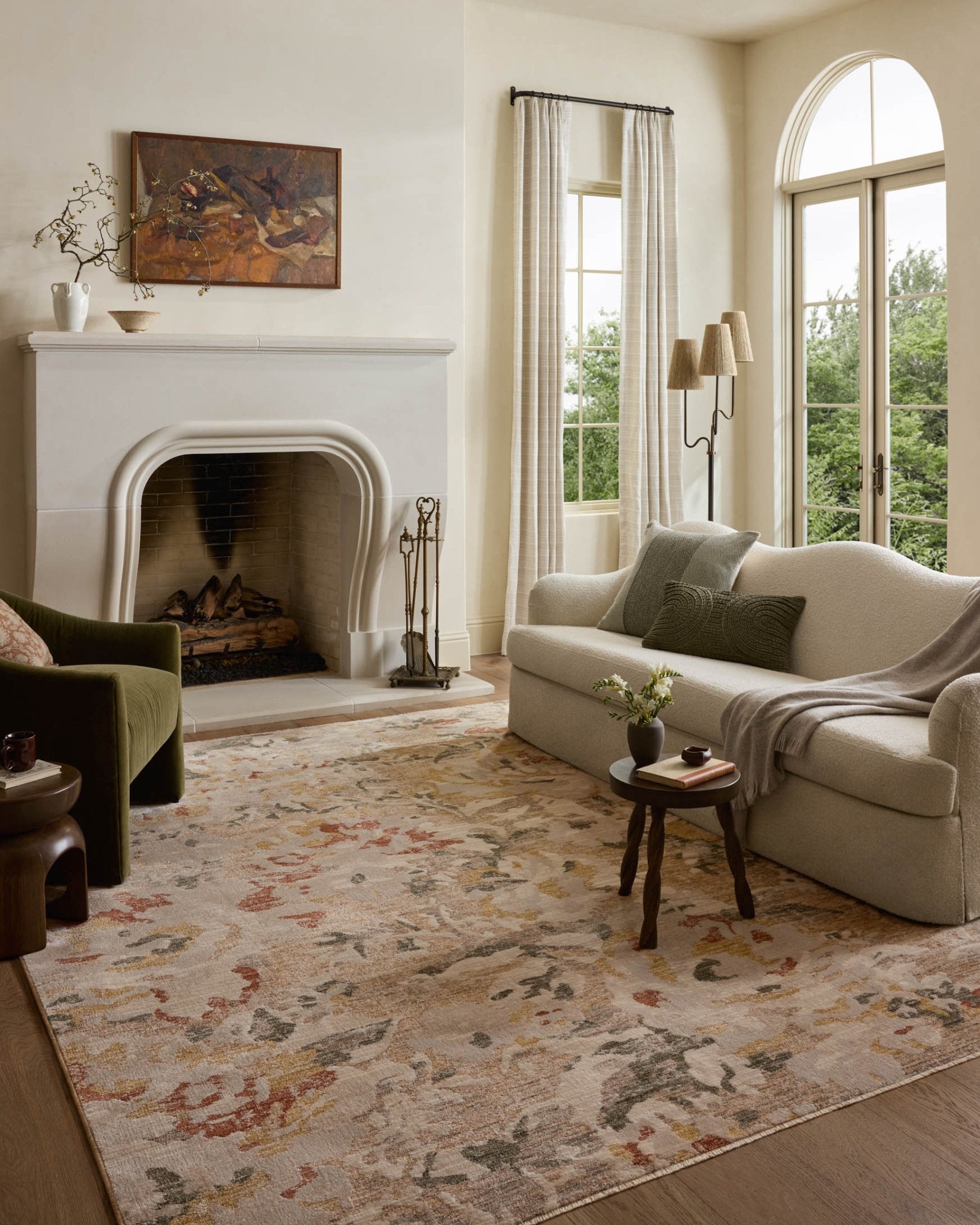 Loloi II Eileen Mist / Sunset Rug White Cliff Studio Area Rugs