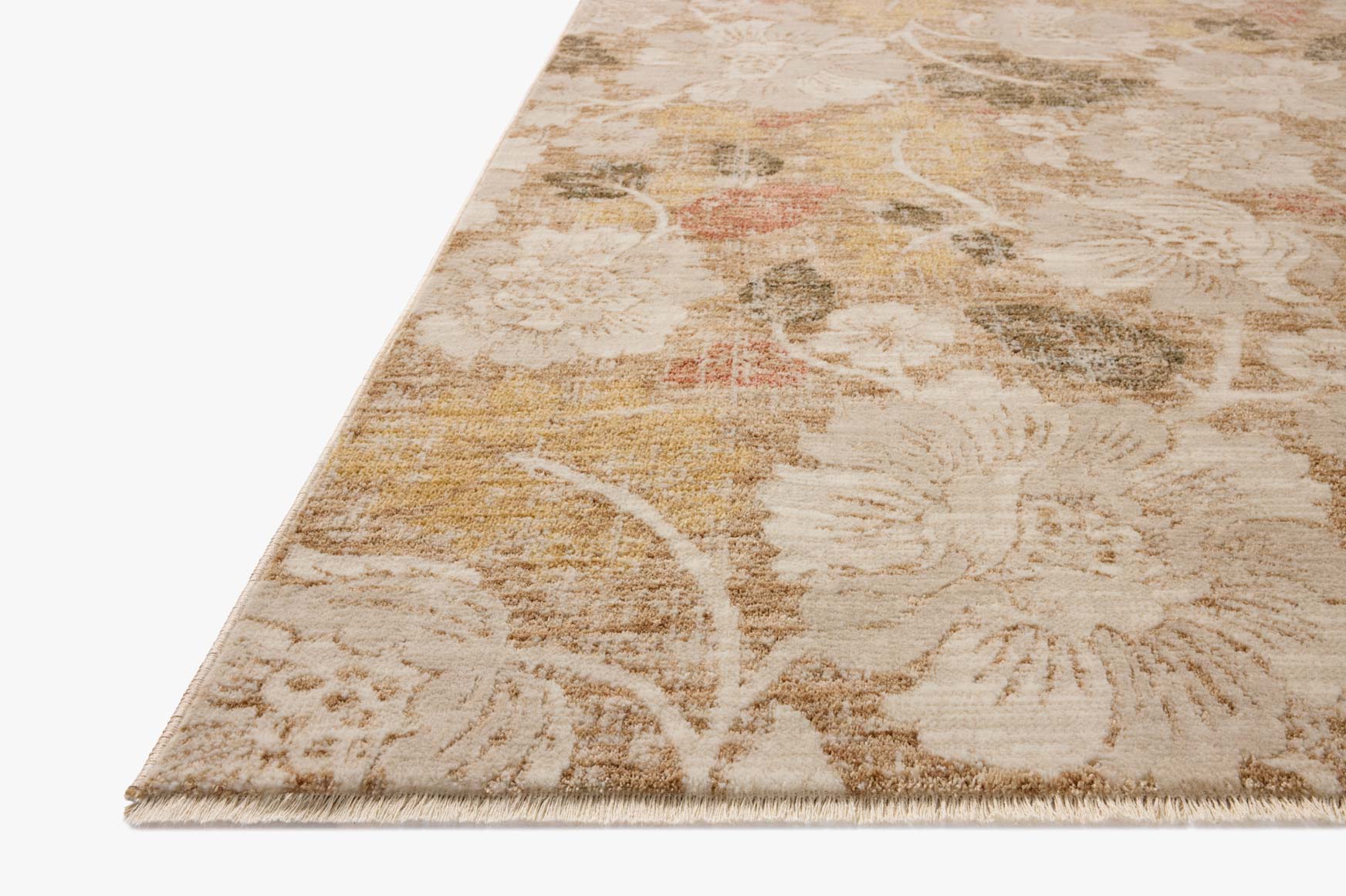 Loloi II Eileen Natural / Multi Rug White Cliff Studio Area Rugs
