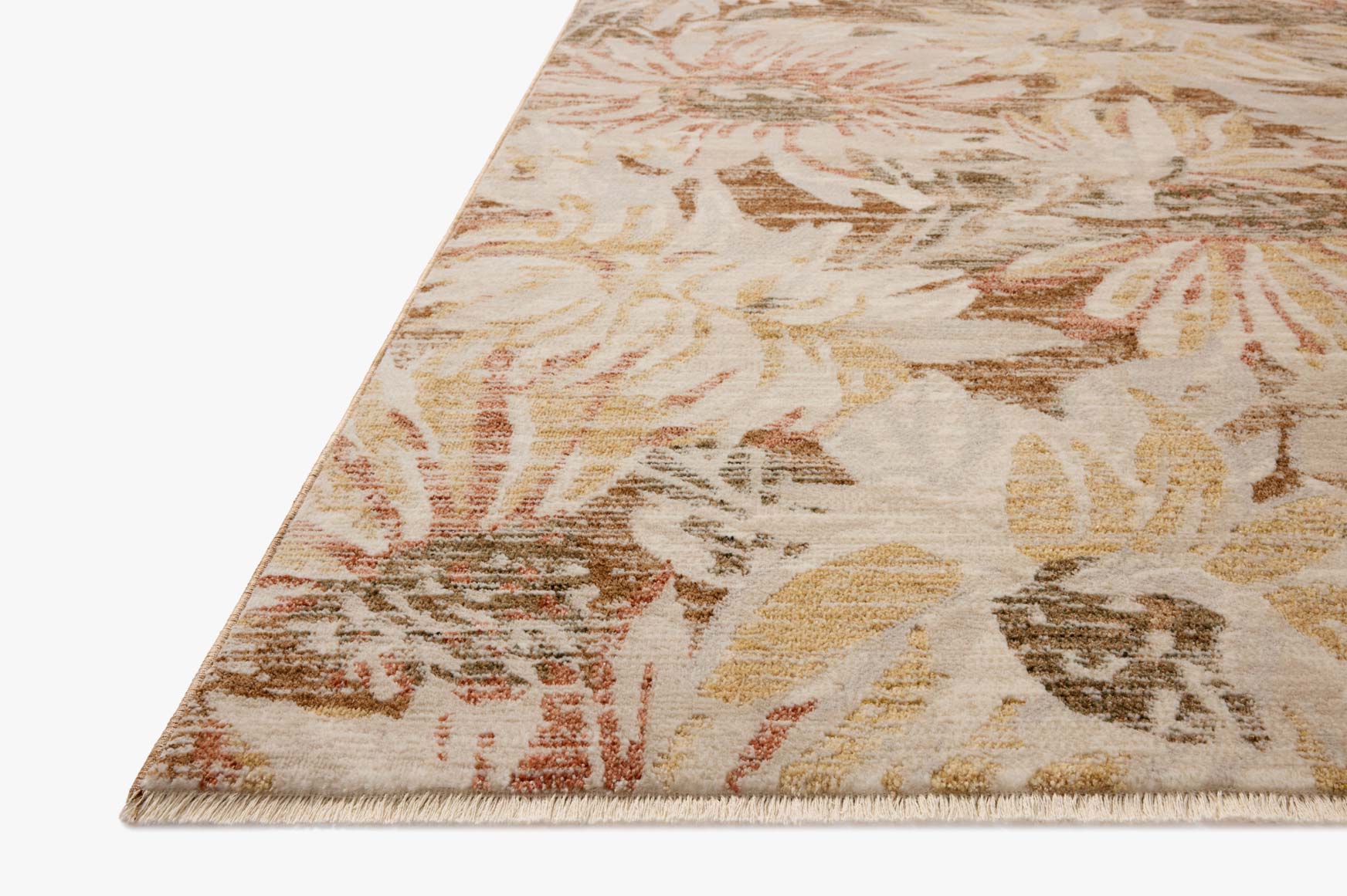 Loloi II Eileen Natural / Spice Rug White Cliff Studio Area Rugs