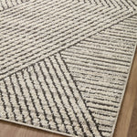 Loloi II Fabian Charcoal / Ivory Rug White Cliff Studio Area Rugs