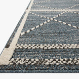 Loloi II Fabian Denim / Charcoal Rug White Cliff Studio Area Rugs