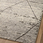Loloi II Fabian Grey / Charcoal Rug White Cliff Studio Area Rugs