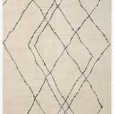 Loloi II Fabian Ivory / Charcoal Rug White Cliff Studio Area Rugs