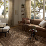 Loloi II Haywood Charcoal / Mocha Rug White Cliff Studio Area Rugs