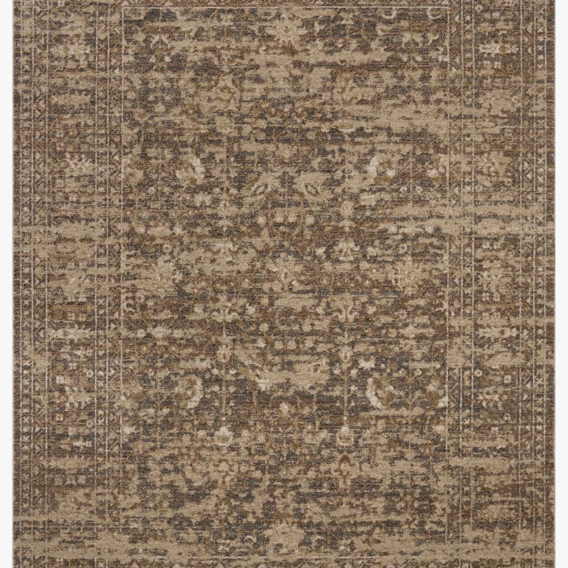 Loloi II Haywood Granite / Natural Rug White Cliff Studio Area Rugs