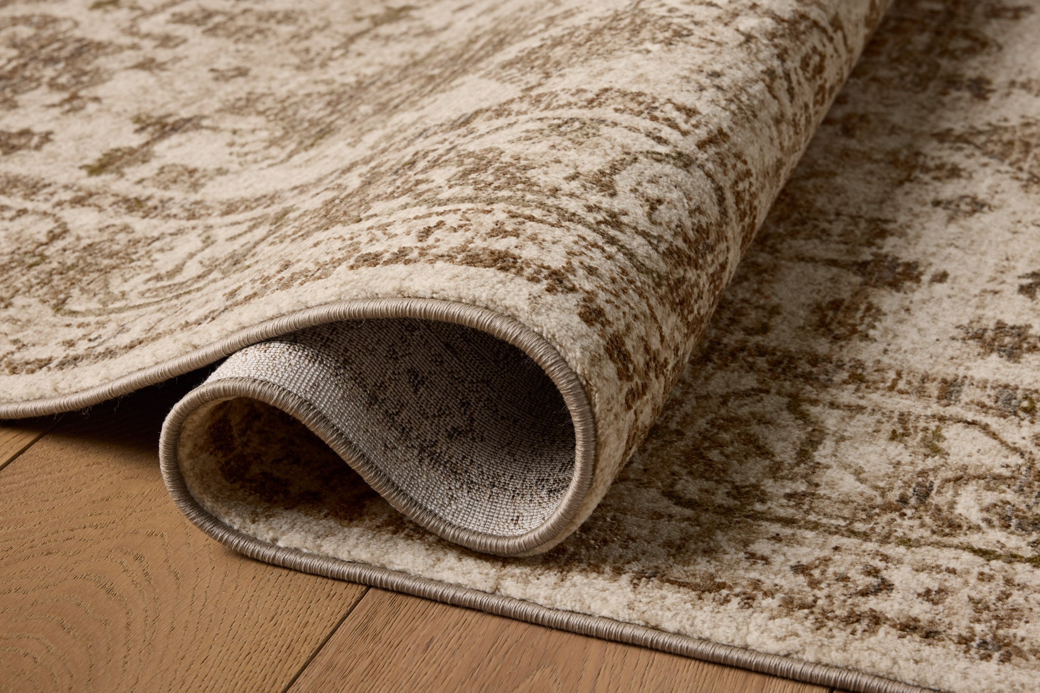 Loloi II Haywood Ivory / Taupe Rug White Cliff Studio Area Rugs