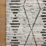 Loloi II Kamala Charcoal / Dove Rug White Cliff Studio Area Rugs