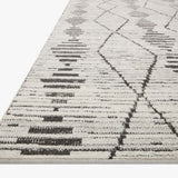 Loloi II Kamala Charcoal / Dove Rug White Cliff Studio Area Rugs