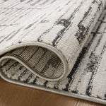 Loloi II Kamala Charcoal / Dove Rug White Cliff Studio Area Rugs