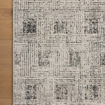 Loloi II Kamala Grey / Graphite Rug White Cliff Studio Area Rugs