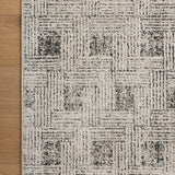 Loloi II Kamala Grey / Graphite Rug White Cliff Studio Area Rugs