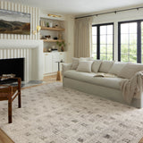 Loloi II Kamala Grey / Graphite Rug White Cliff Studio Area Rugs