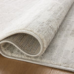 Loloi II Kamala Ivory / Silver Rug White Cliff Studio Area Rugs