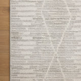 Loloi II Kamala Ivory / Silver Rug White Cliff Studio Area Rugs