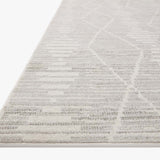 Loloi II Kamala Ivory / Silver Rug White Cliff Studio Area Rugs