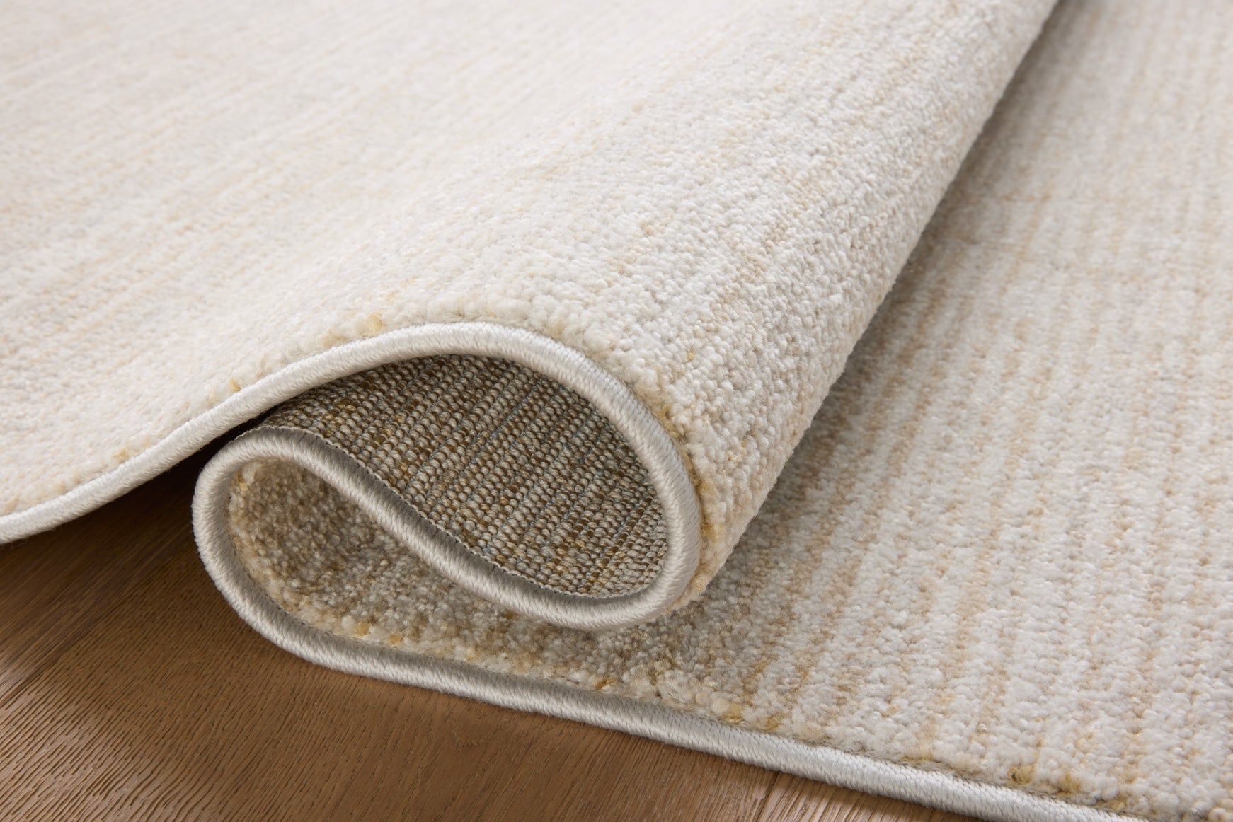 Loloi II Kamala Natural / Mist Rug White Cliff Studio Area Rugs