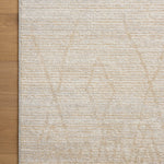 Loloi II Kamala Natural / Mist Rug White Cliff Studio Area Rugs