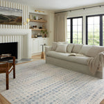 Loloi II Kamala Sky / Dove Rug White Cliff Studio Area Rugs
