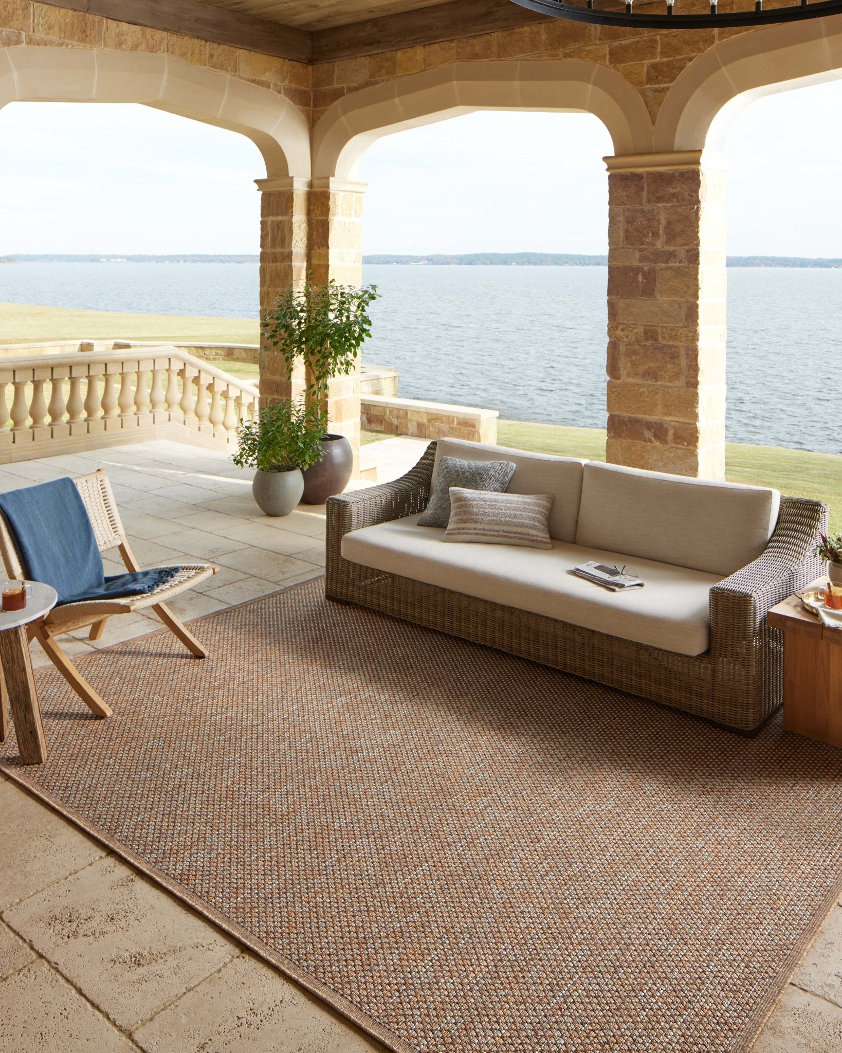 Loloi II Merrick Oatmeal / Sunrise Rug
