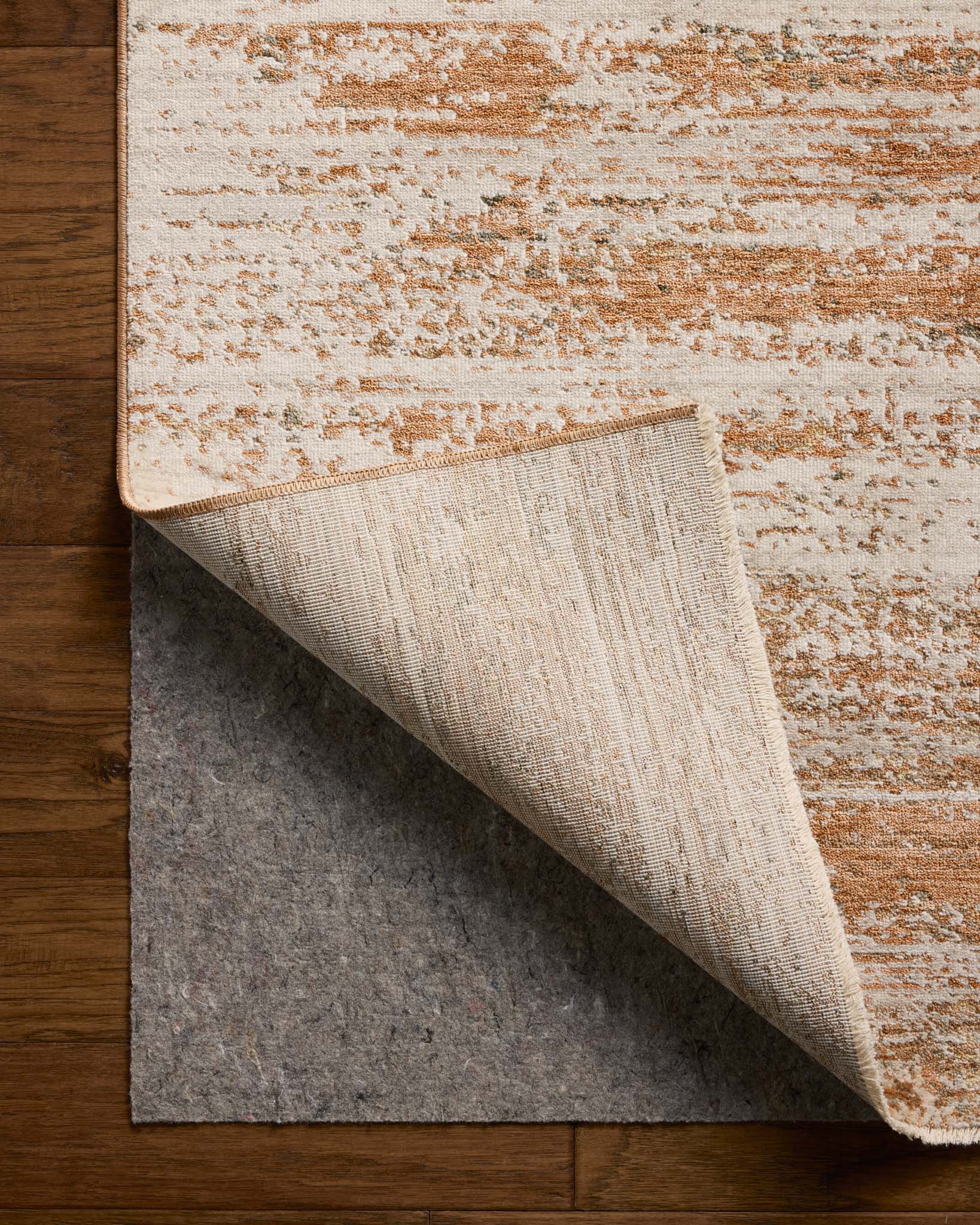 Loloi II Nellie Copper / Pebble Rug White Cliff Studio Area Rugs