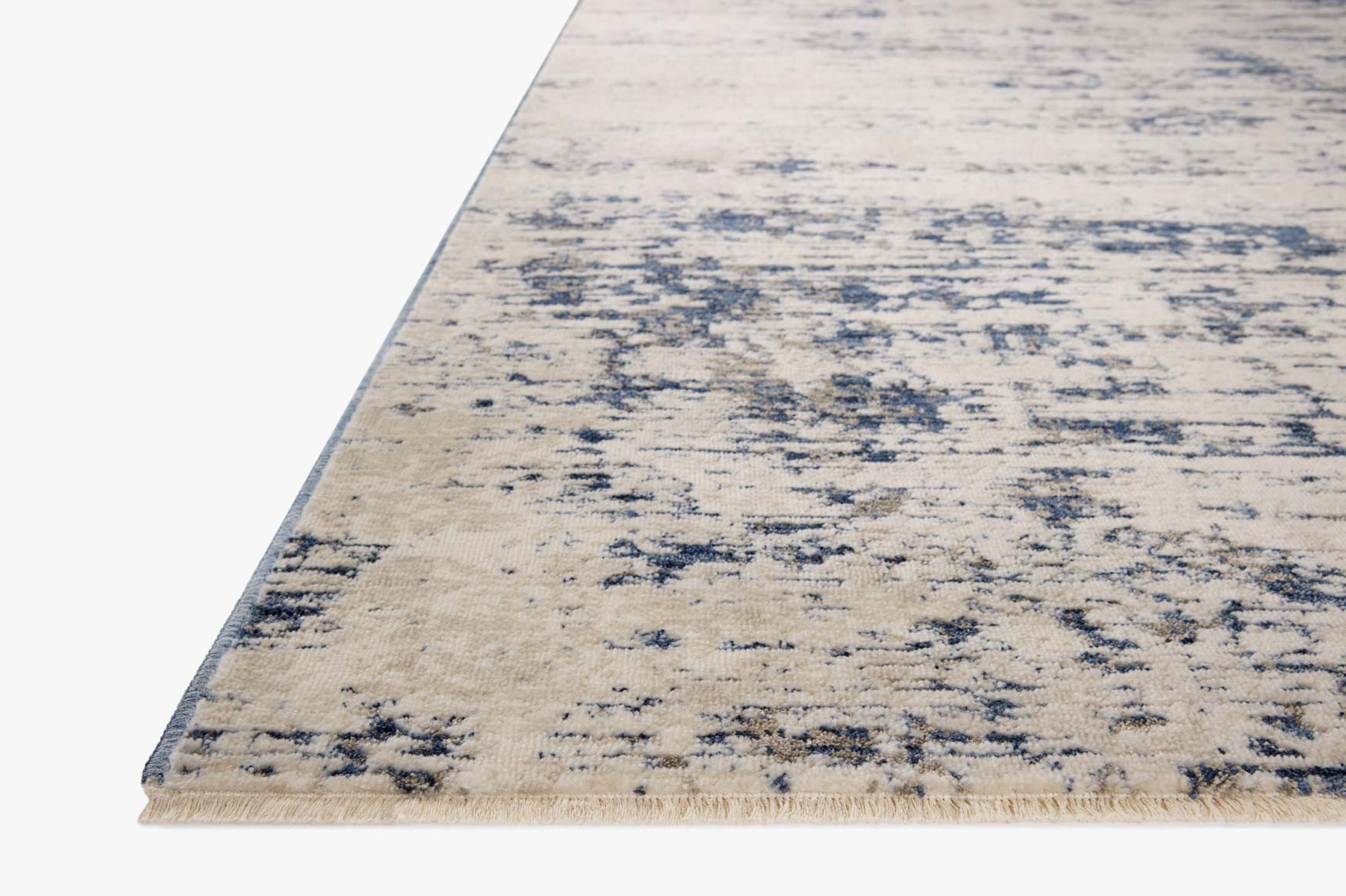 Loloi II Nellie Dove / Blue Rug White Cliff Studio Area Rugs