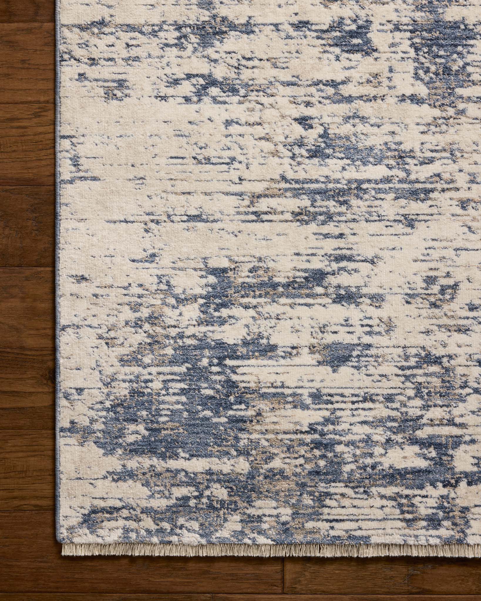 Loloi II Nellie Dove / Blue Rug White Cliff Studio Area Rugs
