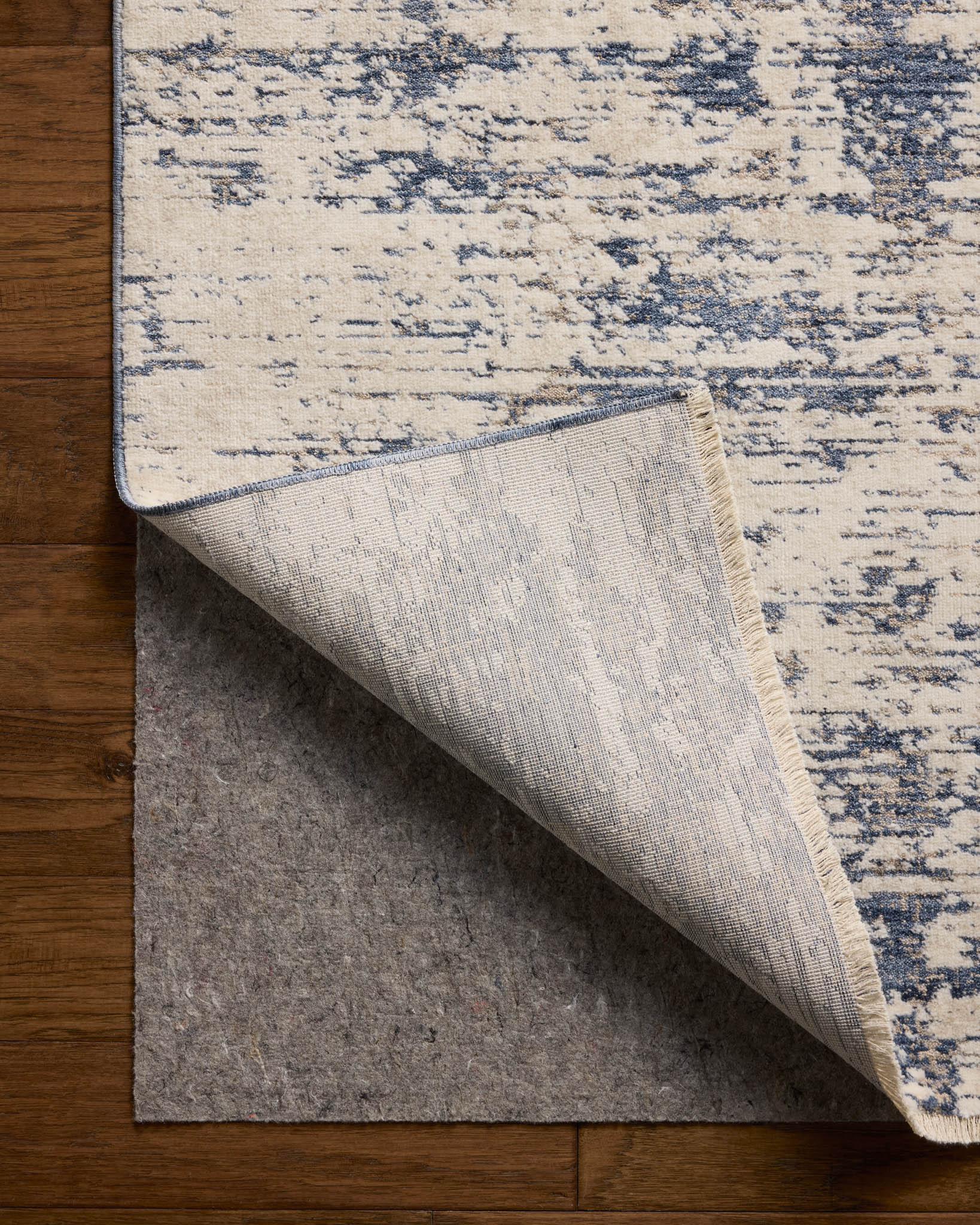Loloi II Nellie Dove / Blue Rug White Cliff Studio Area Rugs