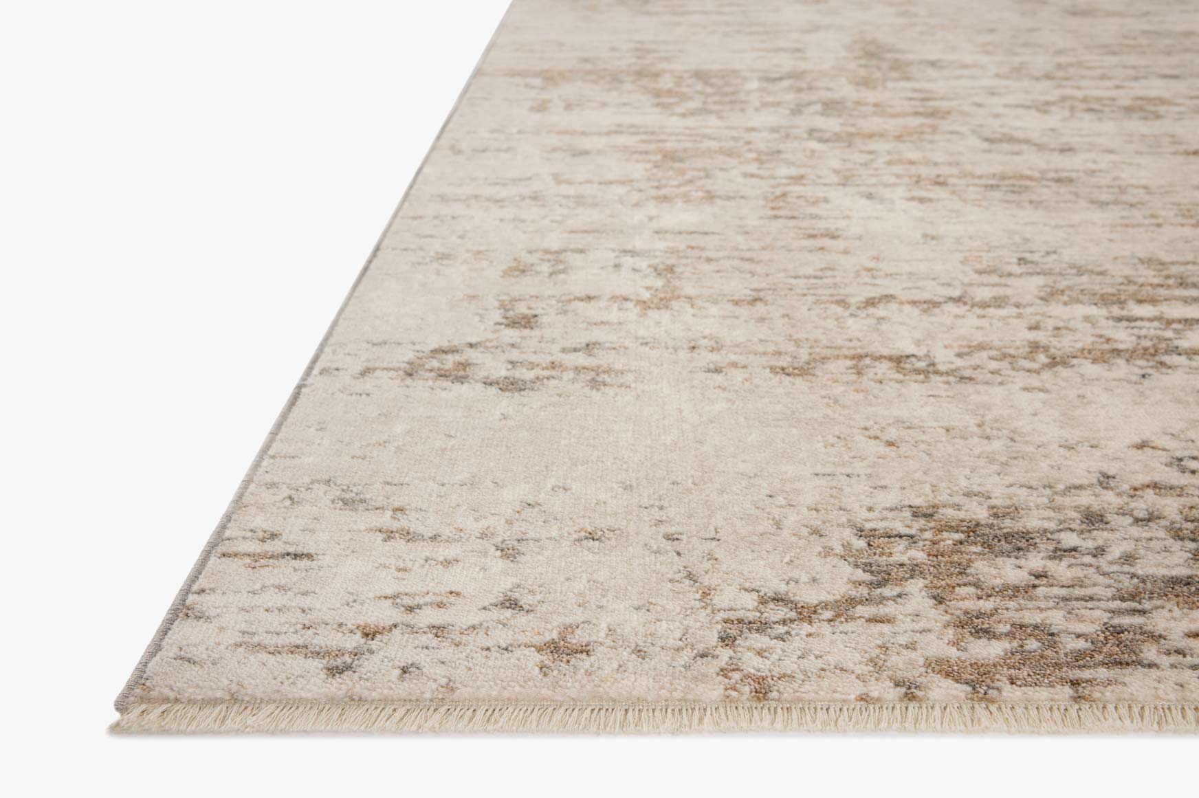 Loloi II Nellie Dove / Natural Rug White Cliff Studio Area Rugs