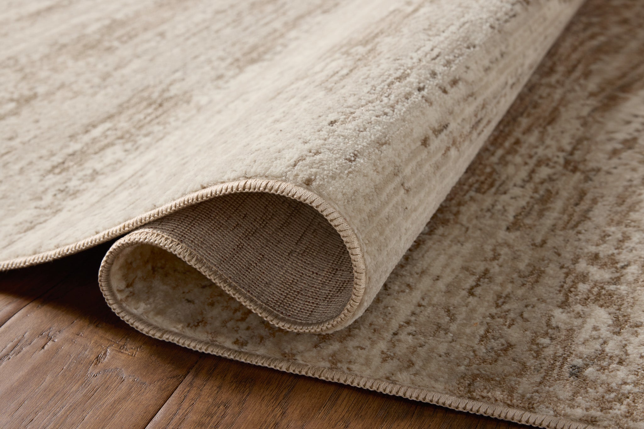 Loloi II Nellie Ivory / Pebble Rug White Cliff Studio Area Rugs
