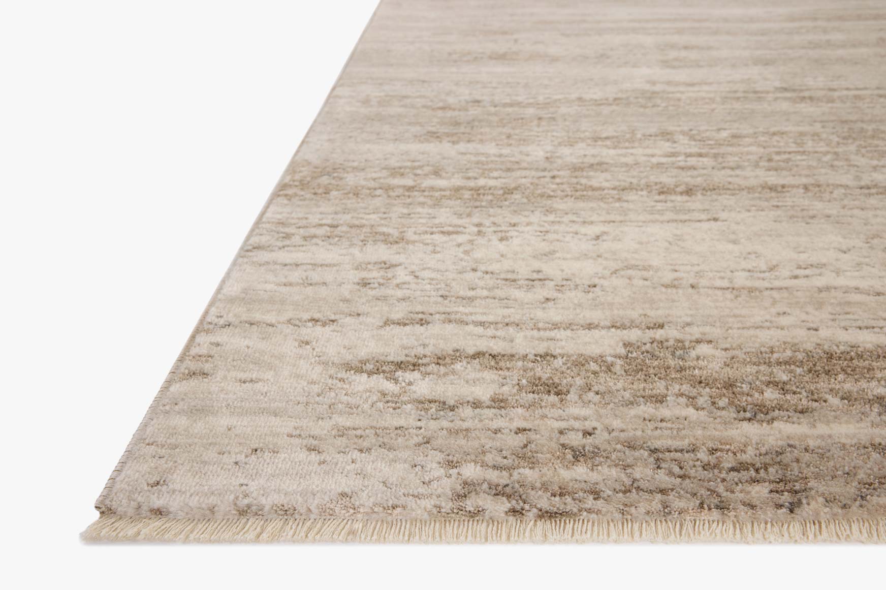 Loloi II Nellie Ivory / Pebble Rug White Cliff Studio Area Rugs